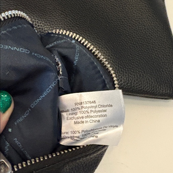 NWT French Connection Lara pebble double slim pouches wristlet - Picture 11 of 11
